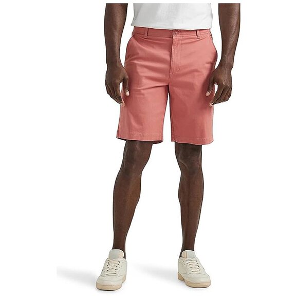 Men's Extreme Motion Flat Front Short Clay Rose